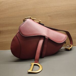 christian dior medium saddle bag